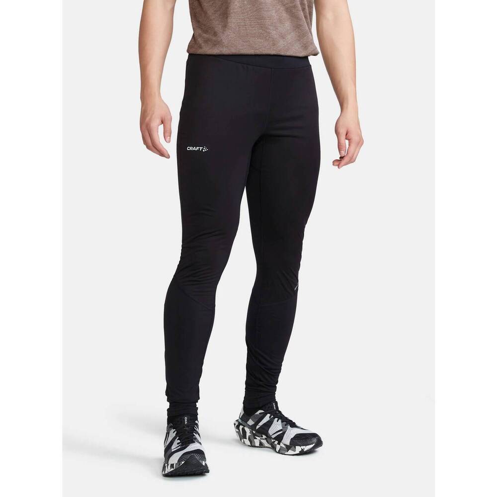 NEW CRAFT warm wind tights 2 m pants in black